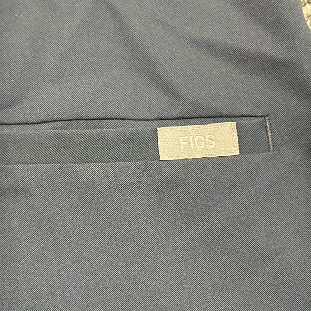 Figs Casma Scrub Top Women’s Sz Small Blue Medical Workwear Healthcare Hospital - Picture 4 of 9